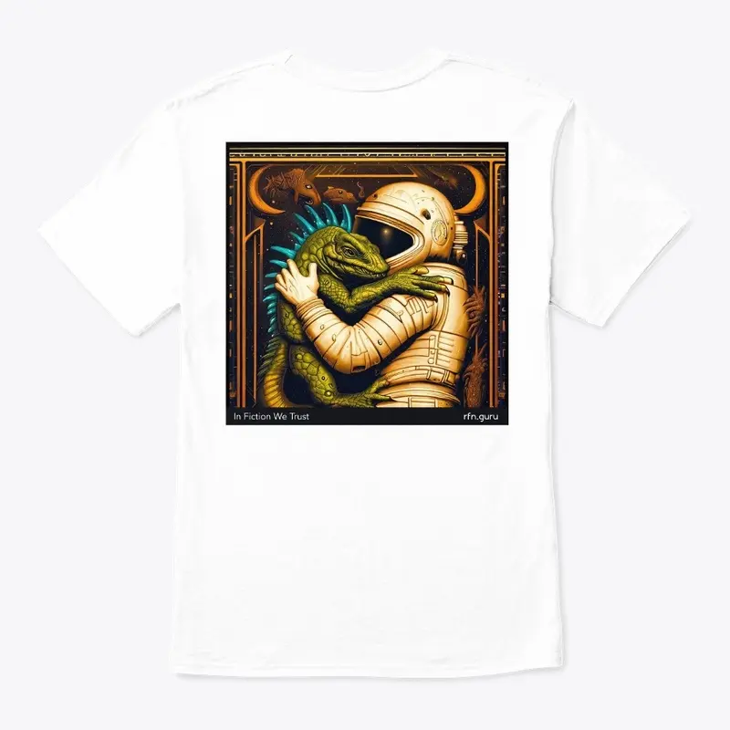 Lizard-loving Astronaut Tee