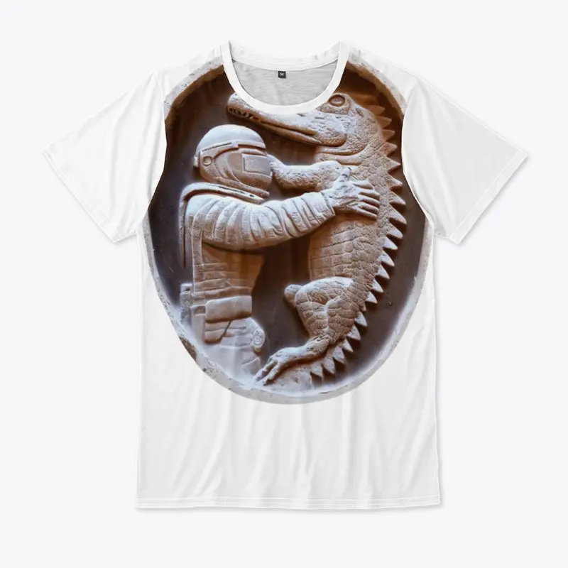 Lizard-loving Astronaut Tee